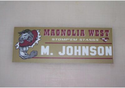 Athletic Signs Gallery