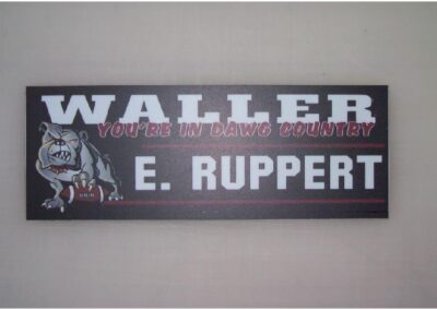 Athletic Signs Gallery