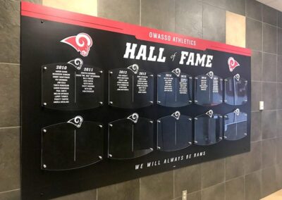 Athletic Signs Gallery